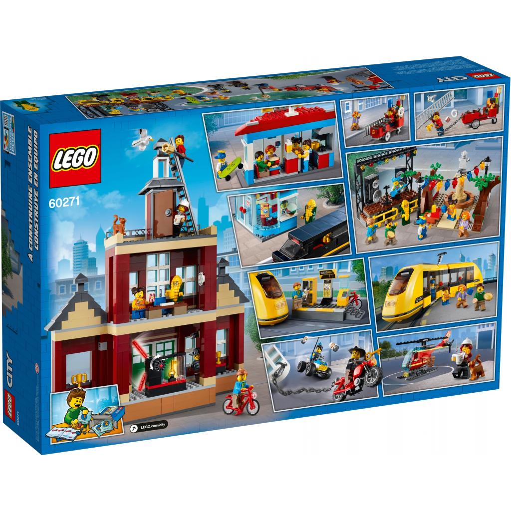 Конструктор LEGO City Городская площадь 1517 деталей (60271) изображение 12