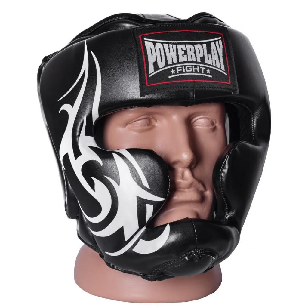 Боксерский шлем PowerPlay 3043 XS Black (PP_3043_XS_Black) изображение 2