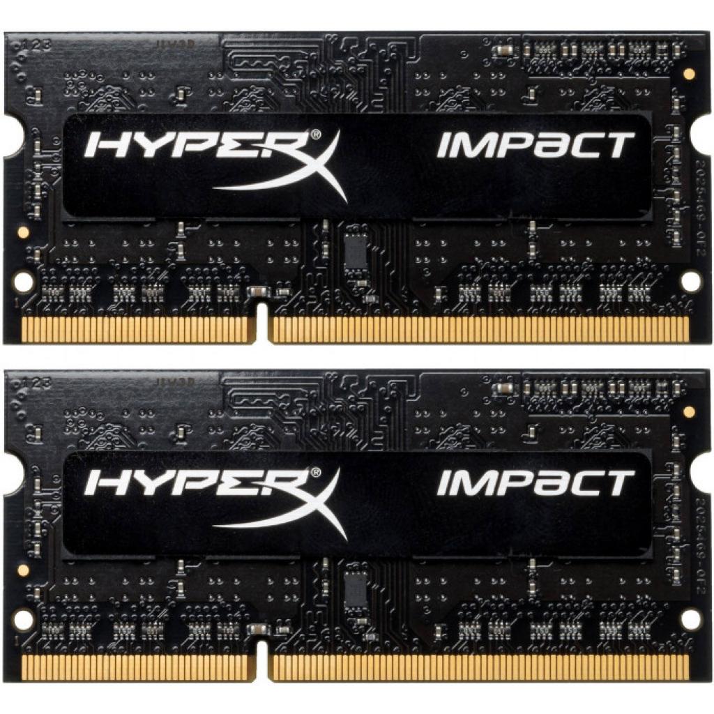 Модуль памяти для ноутбука SoDIMM DDR3L 8GGB (2x4GB) 2133 MHz HyperX Kingston Fury (ex.HyperX) (HX321LS11IB2K2/8)