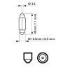 Автолампа Philips 5W (12864 CP) изображение 3