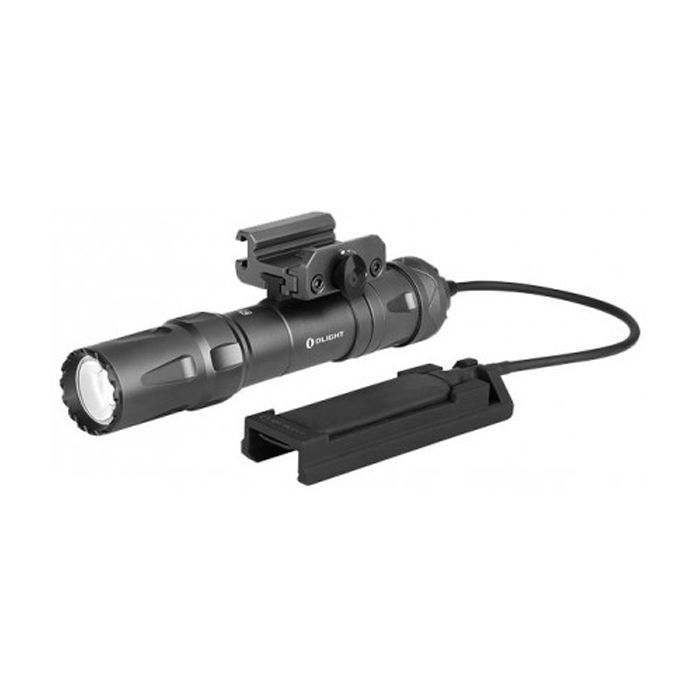 Фонарь Olight Odin Grey + крепление Пикатинни + кнопка (Odin Grey)