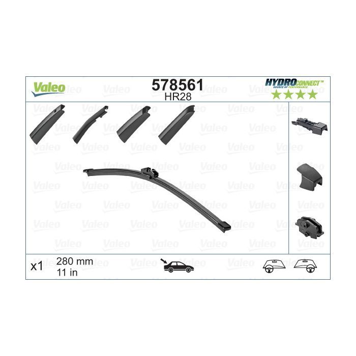 Щетка стеклоочистителя Valeo 578561