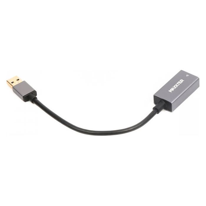 Адаптер USB to Gigabit Ethernet Maxxter (NEA-U3-01) изображение 2