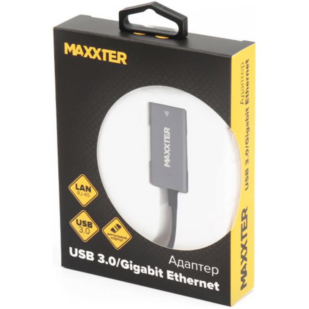 Адаптер USB to Gigabit Ethernet Maxxter (NEA-U3-01) зображення 3