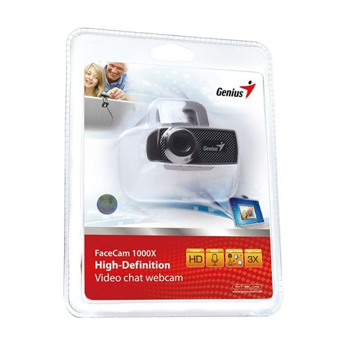 Веб-камера Genius FaceCam 1000X HD (32200003400) изображение 4