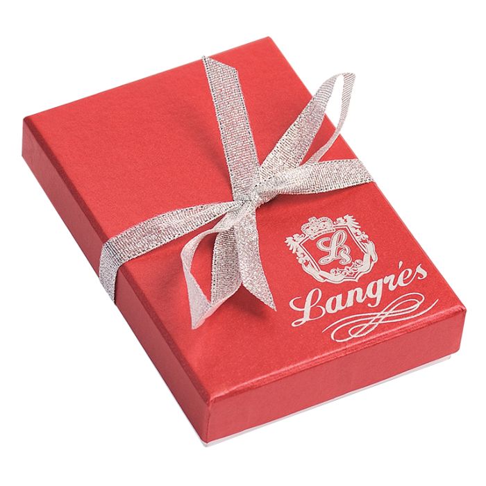 Ручка шариковая Langres набор ручка + крючок для сумки Elegance Красный (LS.122029-05) изображение 4