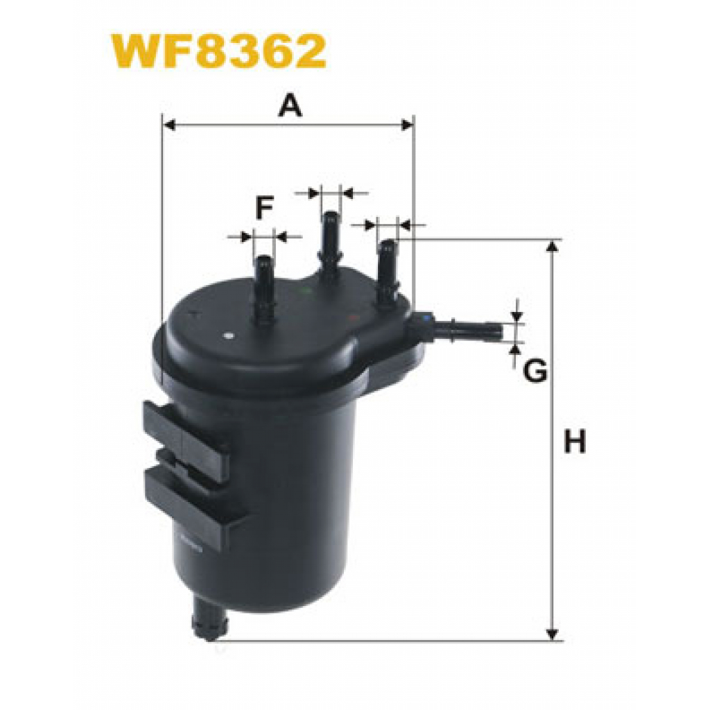 Фильтр топливный Wixfiltron WF8362