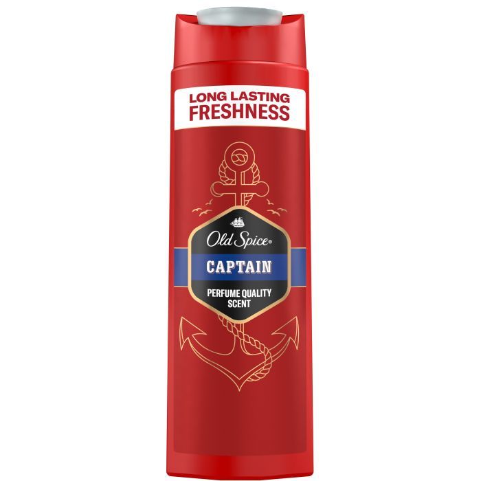 Гель для душа Old Spice Captain 400 мл (8001090965615/8700216859820)