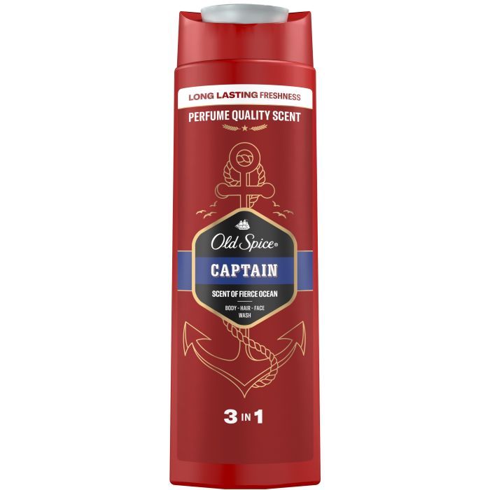 Гель для душа Old Spice Captain 400 мл (8001090965615/8700216859820) изображение 2