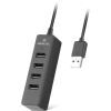 Концентратор REAL-EL HQ-174 USB-A 2.0 1.2m black (EL123110006) зображення 5