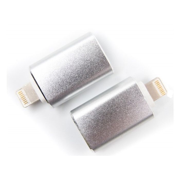 Переходник OTG USB - Lightning grey Dengos (ADP-016)