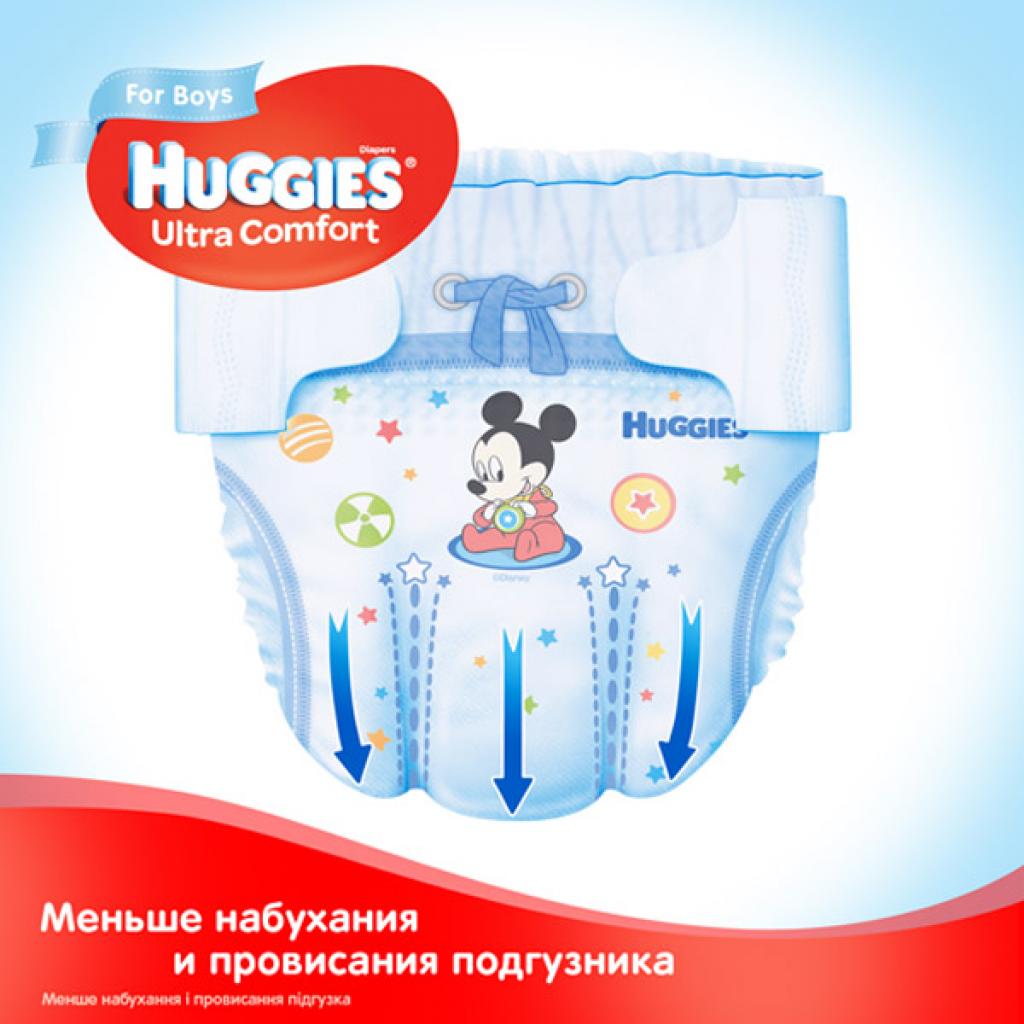 Подгузники Huggies Ultra Comfort 5 Box для мальчиков (12-22 кг) 105 шт (5029053546902) изображение 4