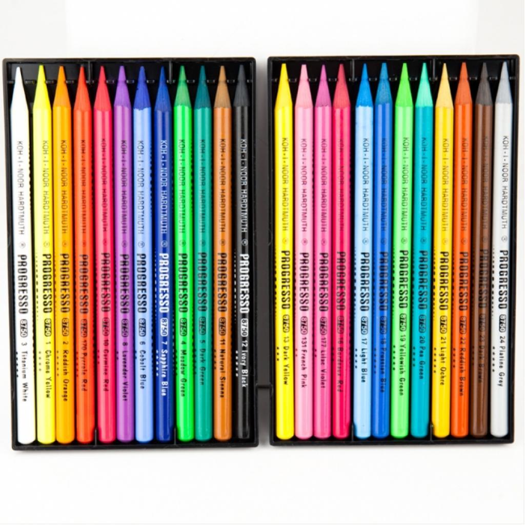 Олівці кольорові Koh-i-Noor Progresso бездревесние 24 кольорів (875802) зображення 3