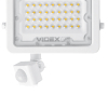 Прожектор Videx LED 30W 5000K з датчиком руху (VL-F2e305W-S) зображення 3