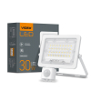 Прожектор Videx LED 30W 5000K з датчиком руху (VL-F2e305W-S) зображення 5