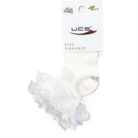Носки детские UCS Socks с рюшами (M0C0102-2022-18-cream) изображение 2