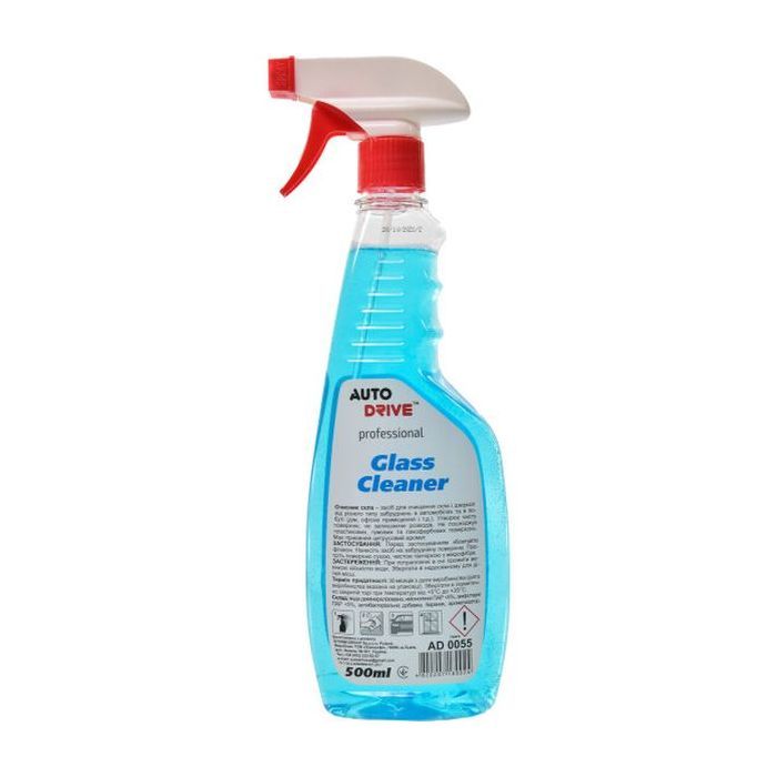 Автомобильный очиститель AUTO DRIVE стекла Glass Cleaner 500ml (AD0055) изображение 2