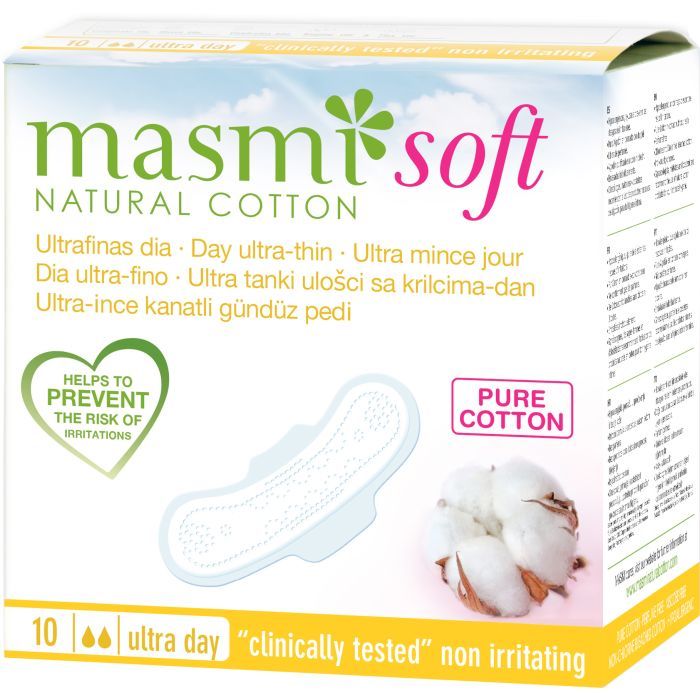 Гигиенические прокладки Masmi Soft Ultra Day 10 шт. (8432984000578)