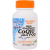 Витамин Doctor's Best Коэнзим Q10 Высокой Абсорбации + PQQ (В14), BioPerine, 60 г (DRB00428)
