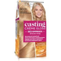 Краска для волос L'Oreal Paris Casting Creme Gloss 8031 - Золотисто-пепельный 120 мл (3600523192243)