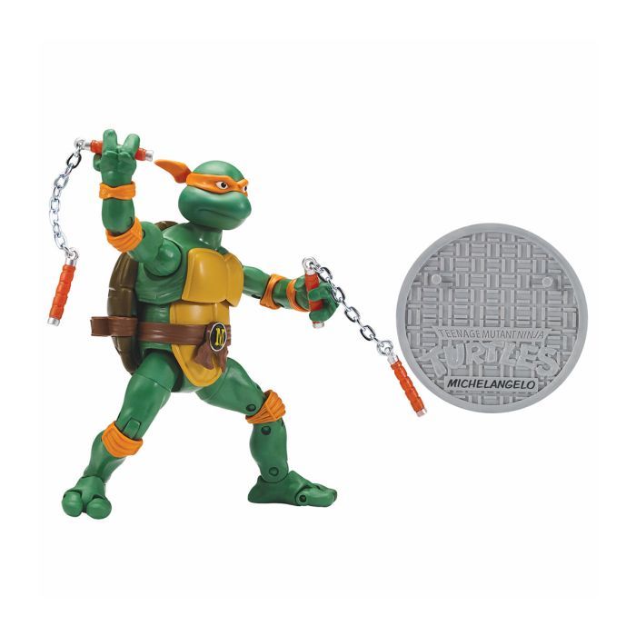Фигурка TMNT набор Микеланджело против Бибопа (81277) изображение 2