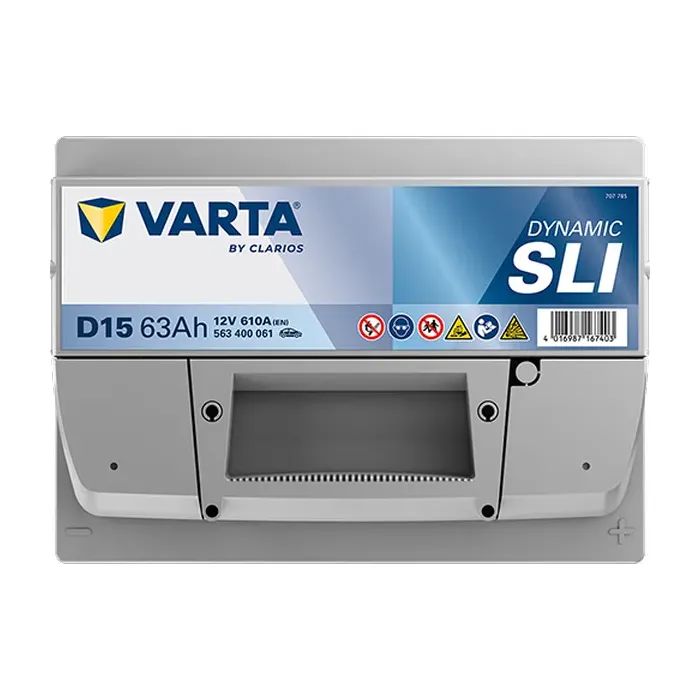 Аккумулятор автомобильный Varta Silver Dynamic 63Аh (563400061) изображение 2