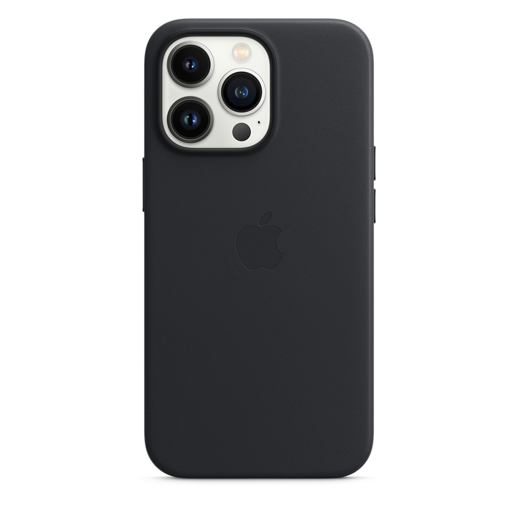 Чехол для мобильного телефона Apple iPhone 13 Pro Leather Case with MagSafe - Midnight, Model A2 (MM1H3ZE/A) изображение 2