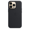 Чохол до мобільного телефона Apple iPhone 13 Pro Leather Case with MagSafe - Midnight, Model A2 (MM1H3ZE/A) зображення 3