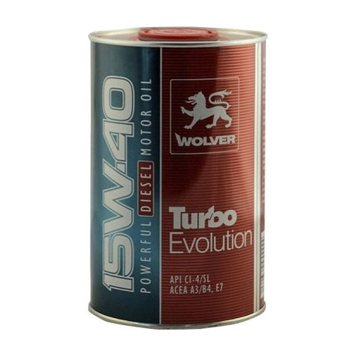 Моторное масло Wolver Turbo Evolution 15W-40 1л (4260360944444)