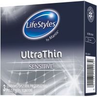 Презервативы LifeStyles UltraThin 3 шт. (5011831154034)