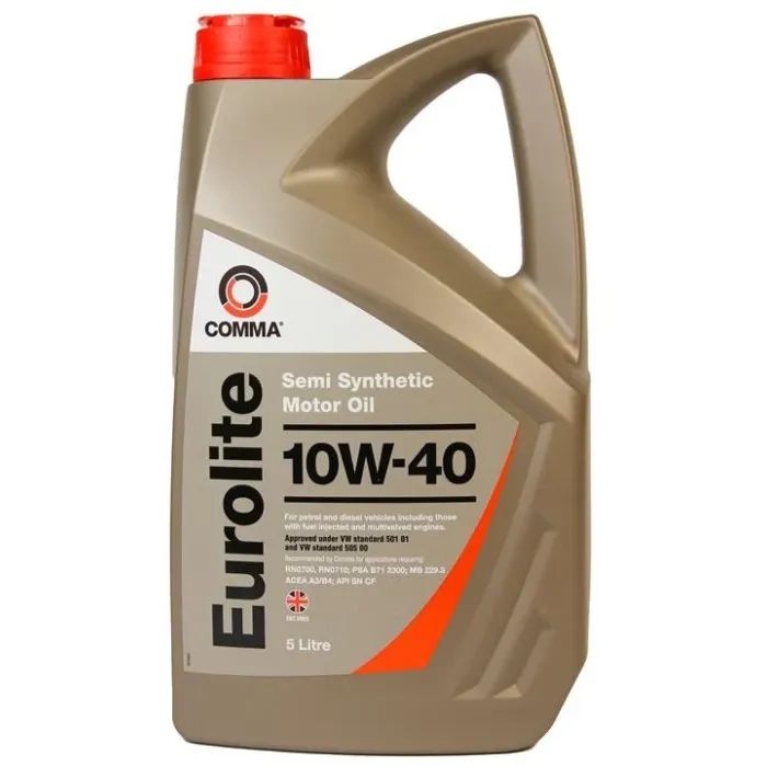 Моторное масло Comma EUROLITE 10W40 4л (EUROLITE 10W40 4L)