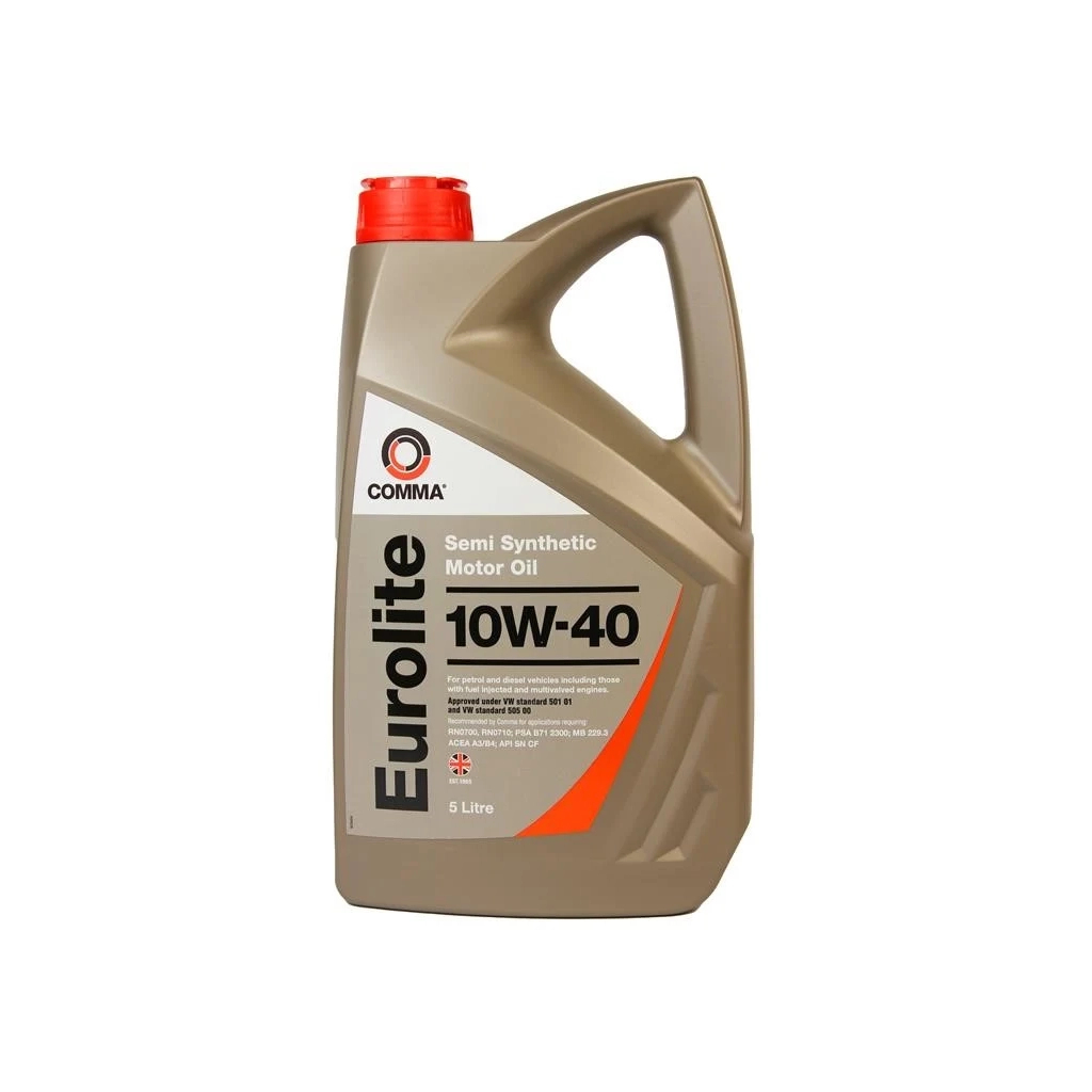 Моторное масло Comma EUROLITE 10W40 4л (EUROLITE 10W40 4L)