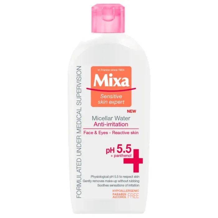 Мицеллярная вода Mixa Anti-Irritation против раздражений 400 мл (3600550947762)