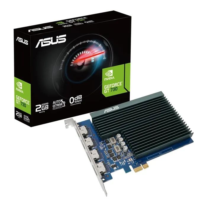 Видеокарта ASUS GeForce GT730 2048Mb 4*HDMI (GT730-4H-SL-2GD5) изображение 2