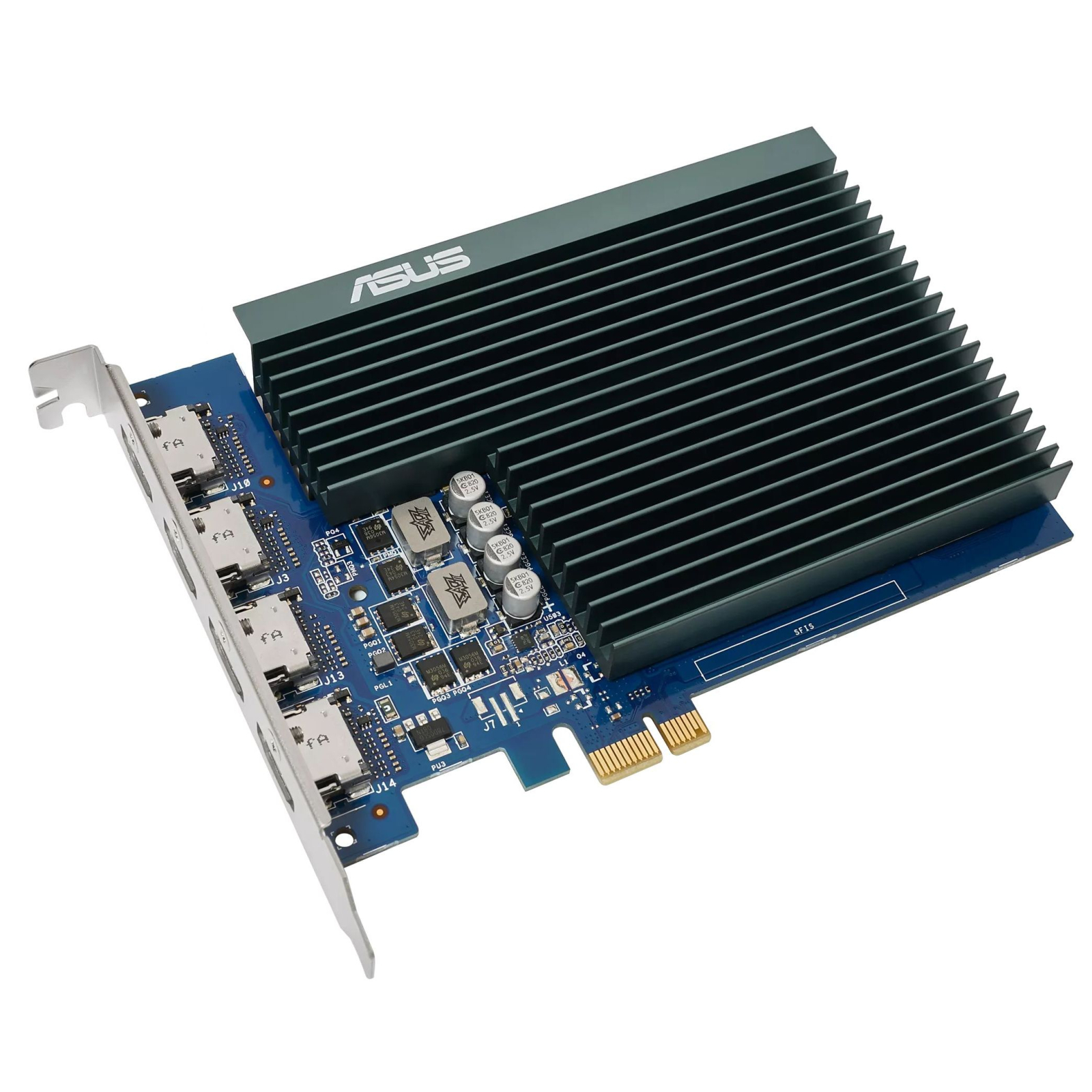 Видеокарта ASUS GeForce GT730 2048Mb 4*HDMI (GT730-4H-SL-2GD5) изображение 3