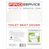 Гігієнічні накладки на унітаз PRO service 1/4-складання 200 шт. (4823071677652) зображення 2