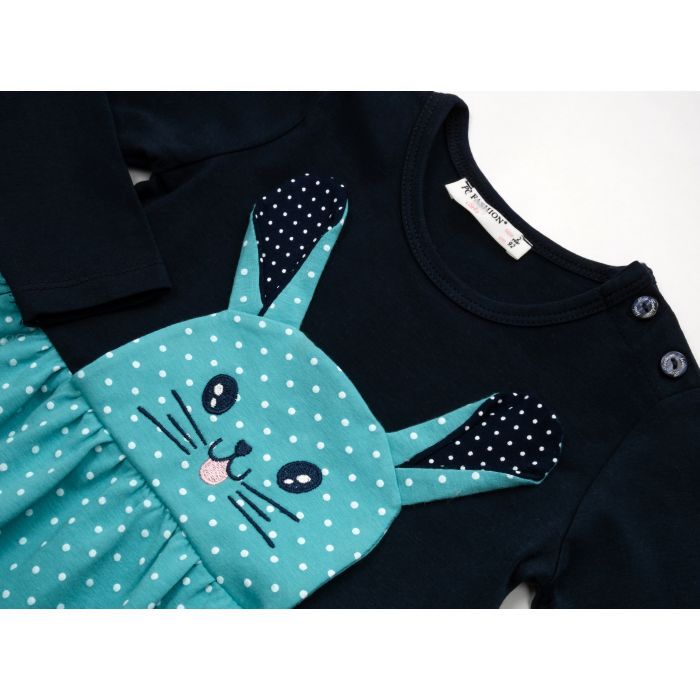 Плаття дитяче POP FASHION у горошок (6791-110G-mint) зображення 3