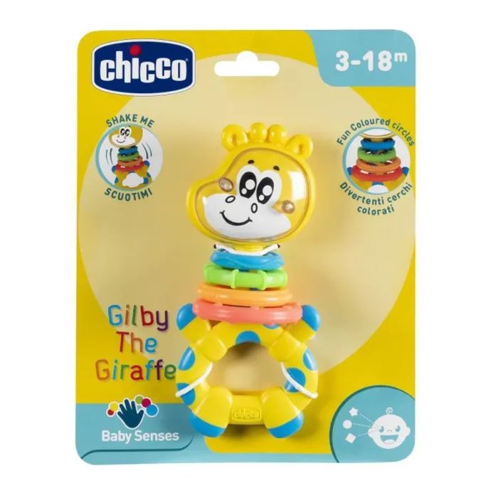 Прорізувач Chicco брязкальце Жирафа (10053.00) зображення 3