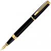 Ручка пір'яна Waterman EXCEPTION Slim Black GT  FP F (11 028) зображення 3