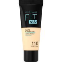 Тональный крем Maybelline New York Fit Me Matte + Poreless 110 - Porcelain 30 мл (3600531324506)