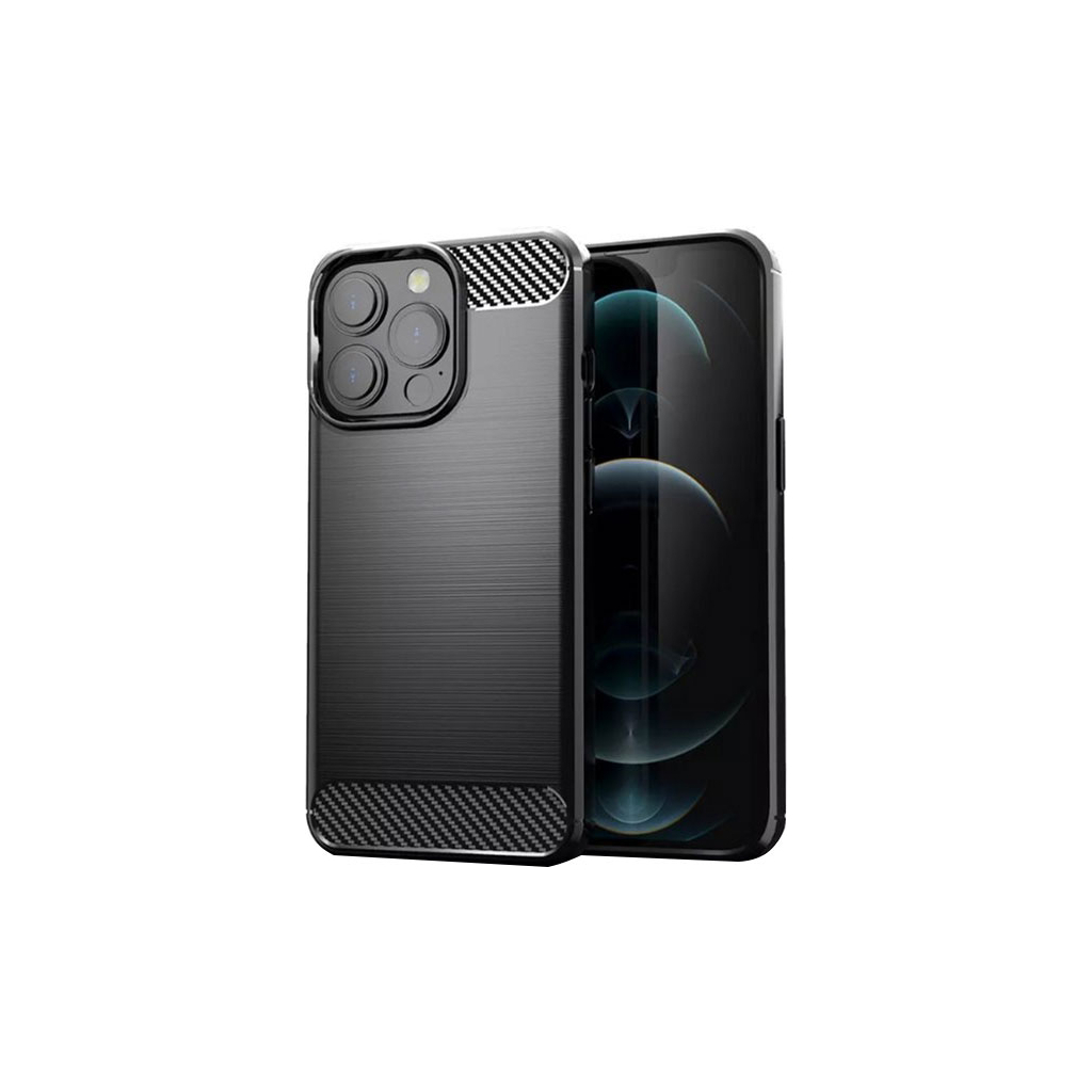 Чохол до мобільного телефона Drobak Armor TPU Case для Apple iPhone 13 Pro Max Black (707051)