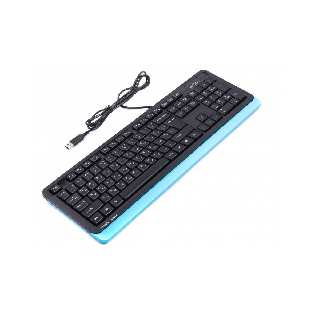 Клавіатура A4Tech FKS10 USB Blue зображення 2