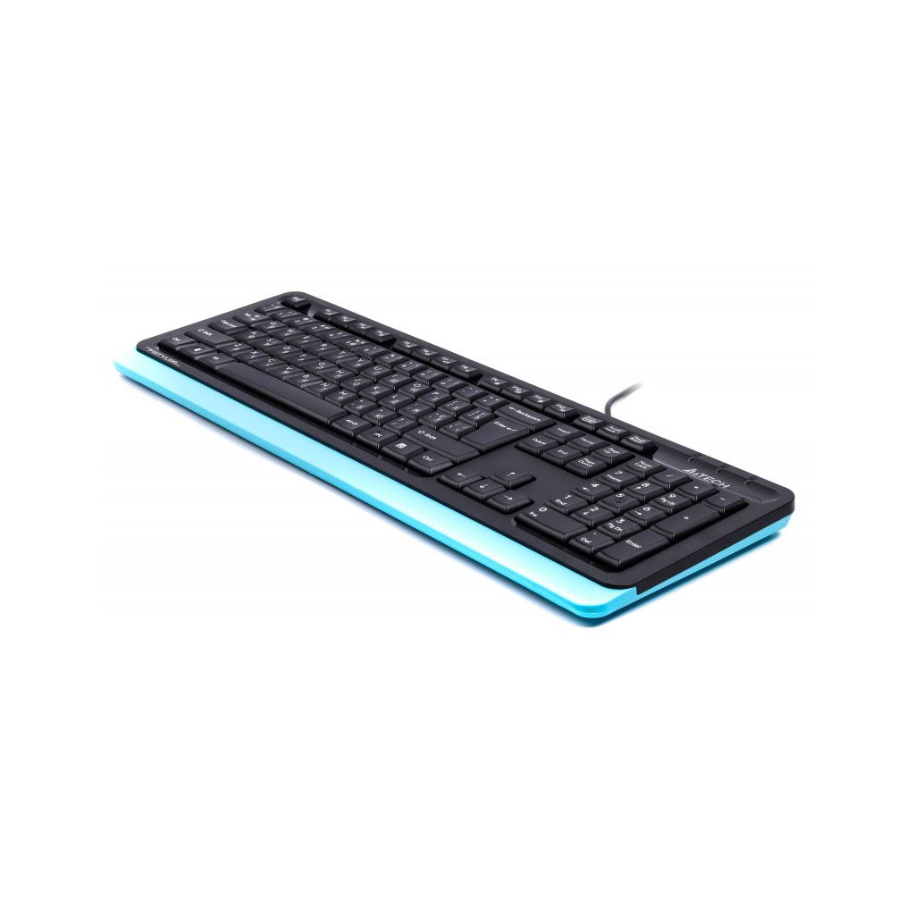 Клавіатура A4Tech FKS10 USB Blue зображення 3