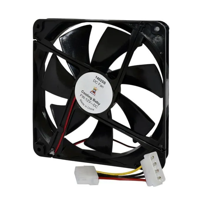 Кулер до корпусу Cooling Baby 14025S Black