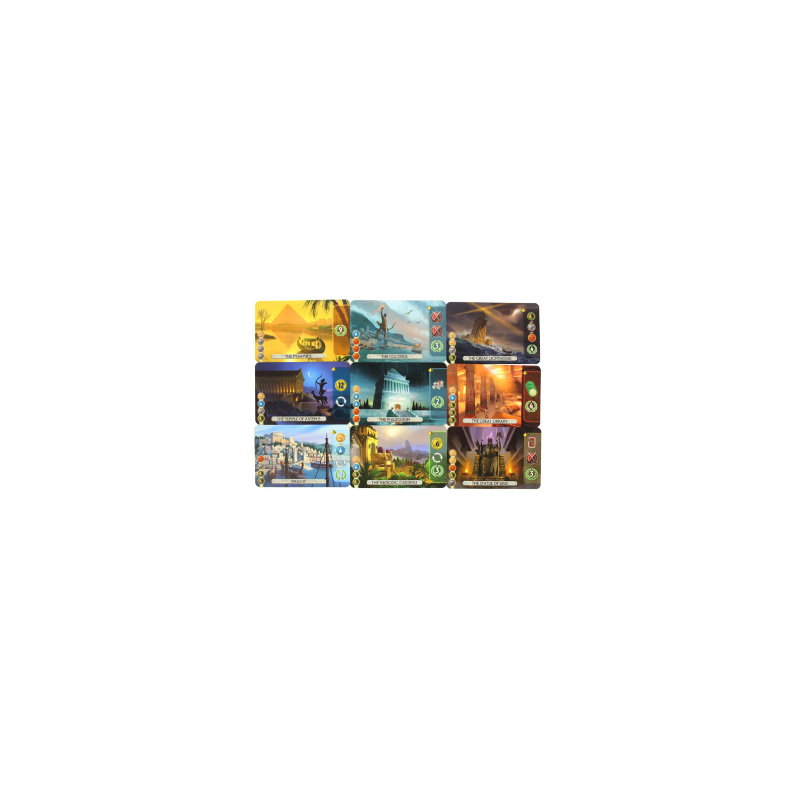 Настольная игра Аsmodee 7 Wonders Duel (7 Чудес Дуэль) укр. (2090) изображение 4