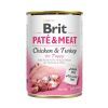Консерви для собак Brit Care зі смаком індички та курки 400 г (8595602530335/8595602557448)