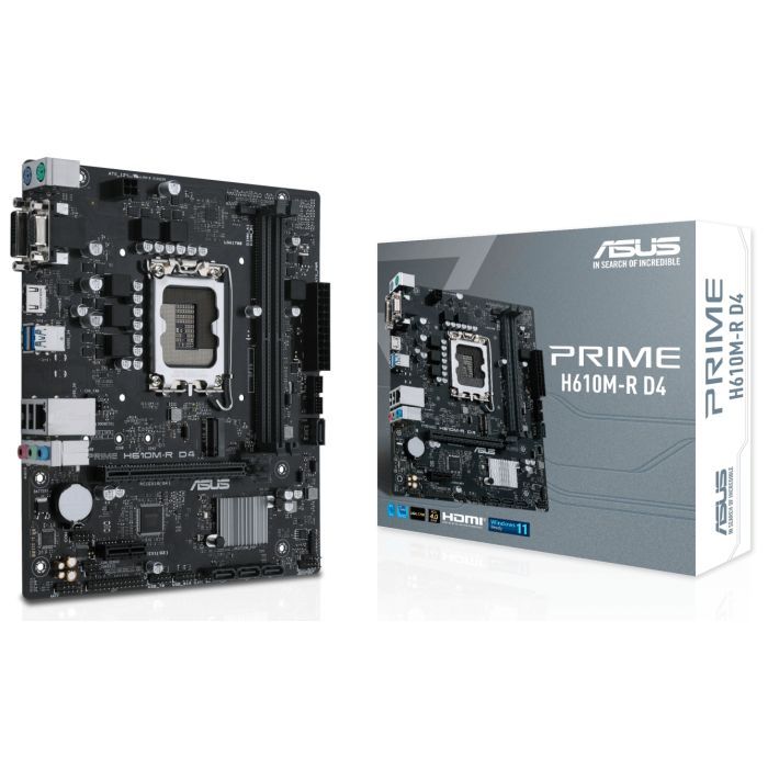 Материнская плата ASUS PRIME H610M-R D4-SI изображение 2