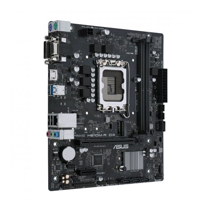 Материнская плата ASUS PRIME H610M-R D4-SI изображение 3