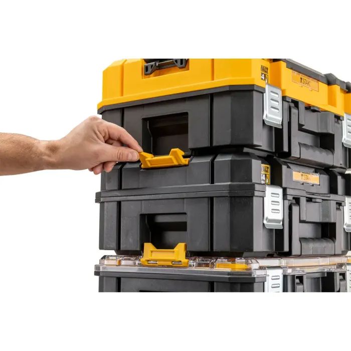 Ящик для инструментов DeWALT TSTAK 2.0 440х330х180 мм, с органайзером (DWST83344-1) изображение 7