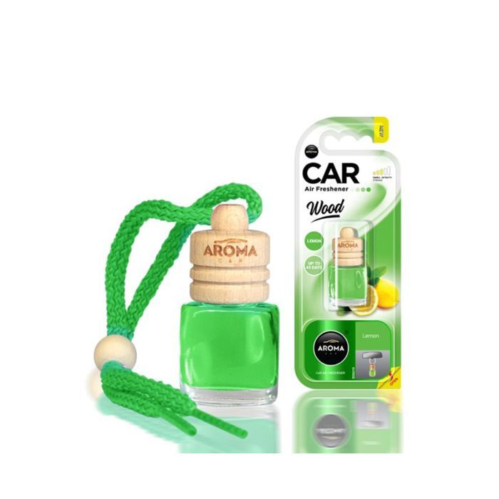 Ароматизатор для автомобіля Aroma Car Wood - Lemon 6 мл (631081)